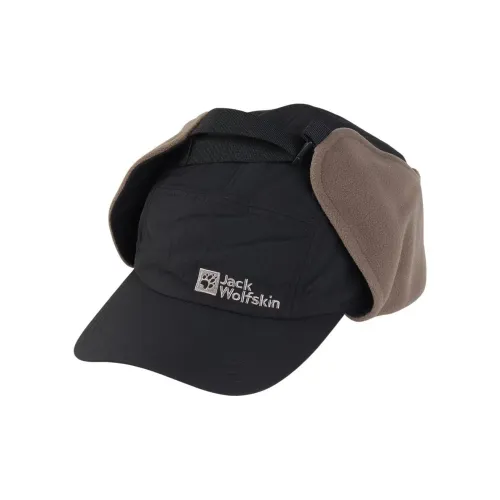 Jack Wolfskin Переработанный нейлон Переработанный полиэстер Полиэстер Шелк Кепки Унисекс Черный