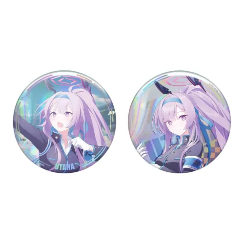 MOEYU Синий ARCHIVE QIWU Toss WHEEL Сборка Персонаж Жестяной Набор Значки