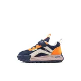 Темно-синий/Абрикосово-желтый