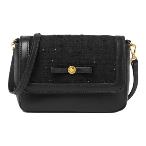 FANSIZHE Gianni Кожа Сумка через плечо Сумка на плечо Маленькая Детская Черная