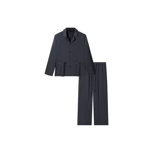 GXG Темно-синий Синий Мужской Пижамный Комплект