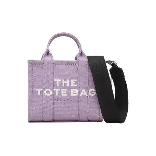 MARC JACOBS Ткань Одно плечо Сумка через плечо Тоут Сумка Сумка для покупок Сумка Мини Женская Сиреневый