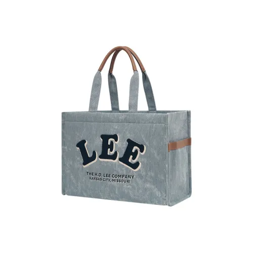Lee Ткань Сумка через плечо Тоут Сумка Большая Женская Мытый Серый
