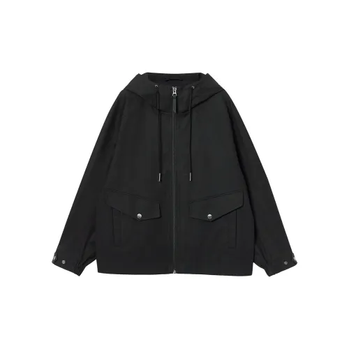 JACK&JONES E40 Черная мужская куртка