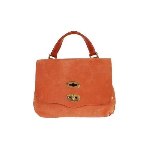Zanellato Postina Сумка через плечо из телячьей кожи сумка для женщин оранжевая