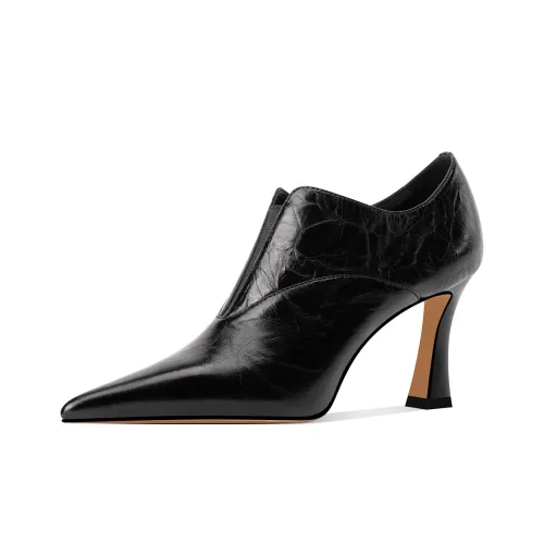 Shesrim Узкий каблук Высокие каблуки 7,5 см Женские Черный