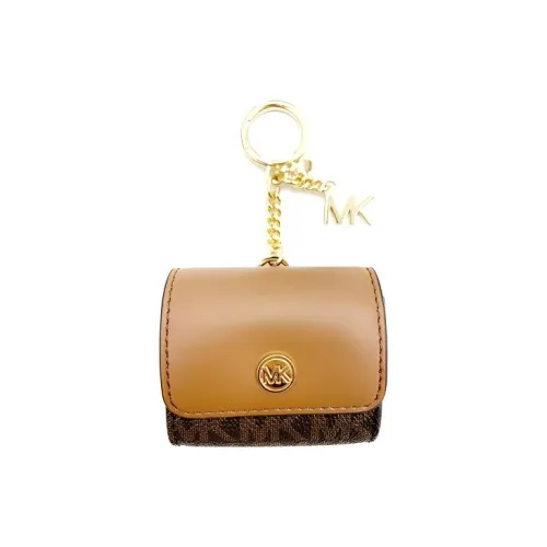 MICHAEL KORS Jet Set Travel Кожа AirPod Pro Защитный чехол Чехол для наушников Унисекс Желтый Коричневый и Темно-коричневый