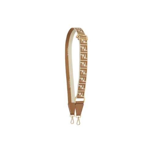 FENDI Cotton Bag Strap Women's Beige