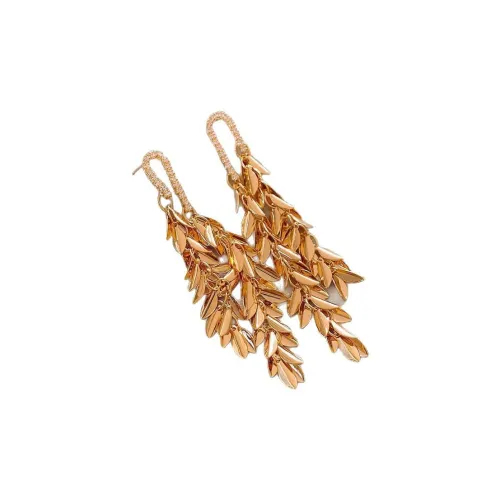 Drejew Серьги из меди с цирконием женские