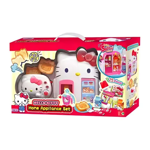 Санрио Hello Kitty Мини-холодильник БРЕД Машина Набор Игрушки