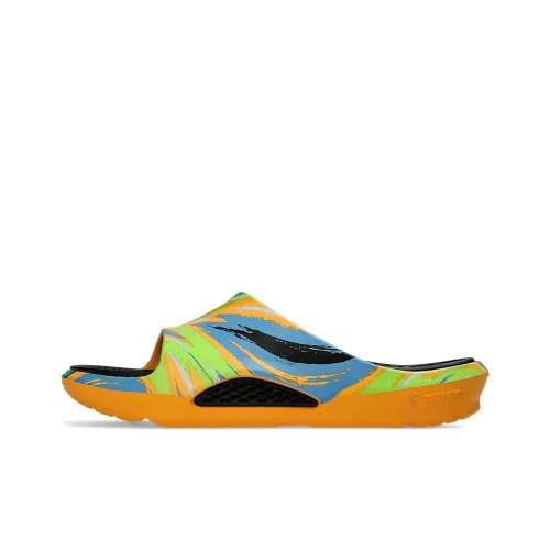 Asics Actibreeze Hybrid Слипоны Унисекс Зеленый Черный