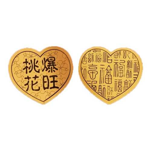 LINGJIE Золотой Фольга Подвески Унисекс