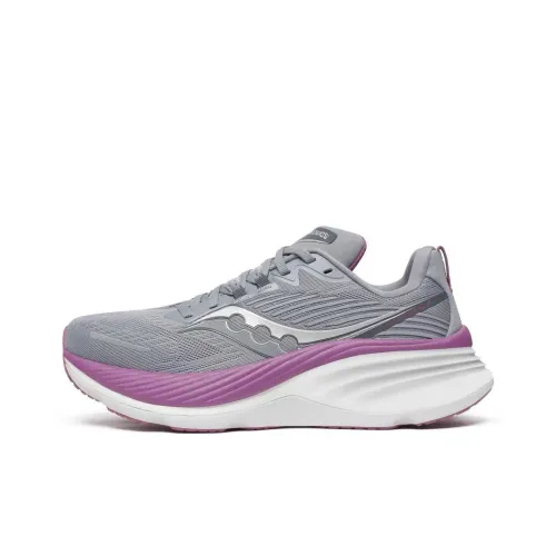 Saucony Hurricane 24 Slip-Resistant Low-Top Беговые кроссовки Женские Серые