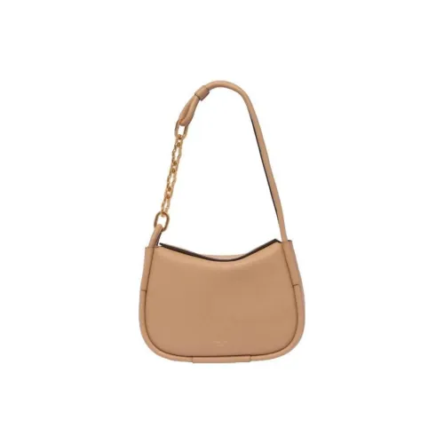 Mulberry Телячья кожа Портативный Crossbody Сумка через плечо Маленькая Женская Бежевая