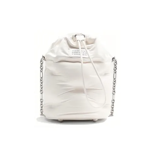 Maison Margiela Glam Slam Овчина Сумка на плечо Женская Белая