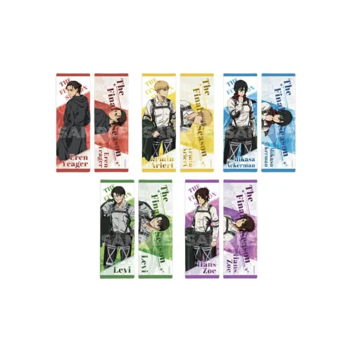 Muse Manwan Society Attack on Titan S4 Lightweight Collection Eren Jaeger Mikasa Ackerman Holographic Tickets Мус Манван Общество Атака Титанов S4 Легкая Коллекция Эрен Ягер Микаса Аккерман Голографические Билеты