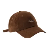 Высокий вес вельвет винтажный кофе