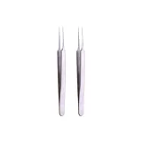 Нержавеющая сталь, прямая пинцет для удаления прыщей: 2 шт