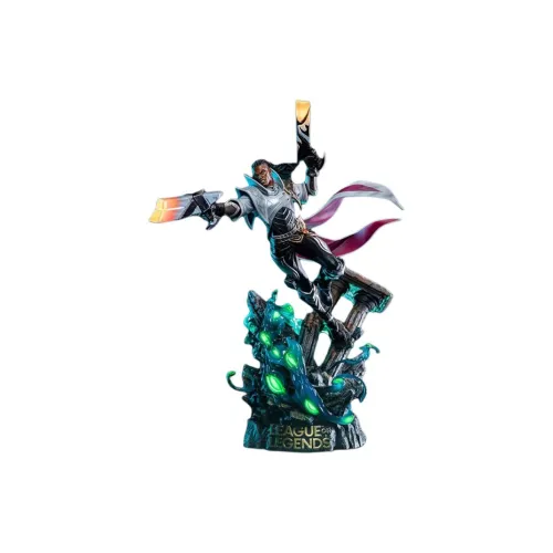 LEAGUE OF LEGENDS Collection HALL Collaboration Saint Gun Скиталец Lu Xisan Sculpture Фигурки в стиле chibi