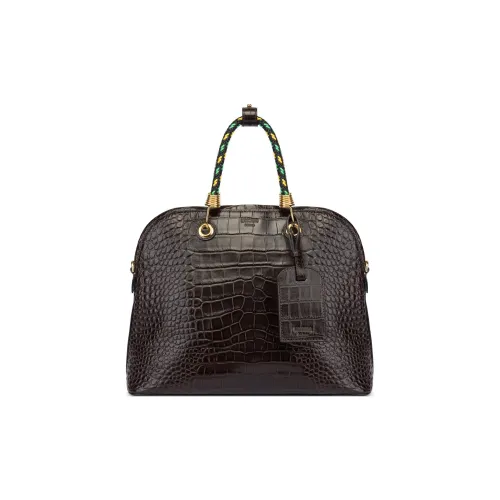 MOSCHINO Сумка из козьей кожи женский цвет умбра