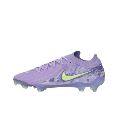 Nike Phantom GX 2 Elite FG Твердый грунт Противоскользящие Устойчивые к истиранию Футбольные бутсы Мужской Фиолетовый