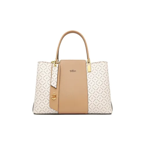 GOLDLION PVC через плечо сумка женская абрикосовая