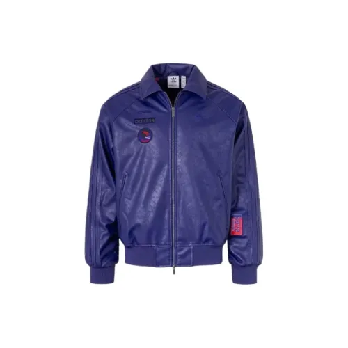 Adidas Originals SS25 Хлопковый пуховик Мужской Remnant Индиго