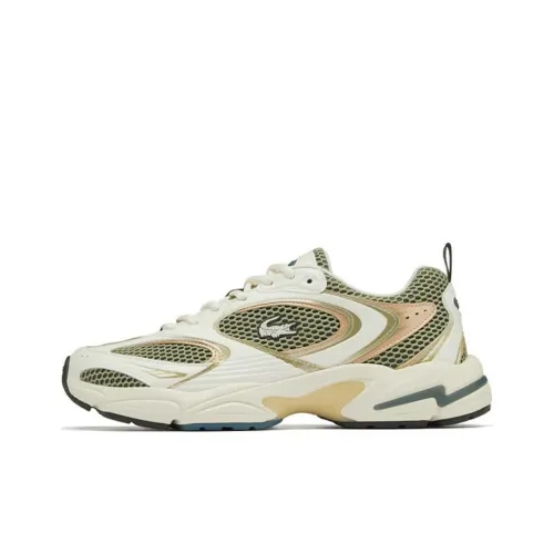 LACOSTE Collaboration Низкий Топ Casual Мужской Бежевый Зеленый