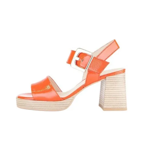 Gabor Мода One Ремешок Сандалии Женские Оранжевые