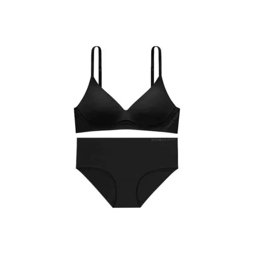 Victoria's Secret Fantasy Collection Комплект нижнего белья Женское Черное