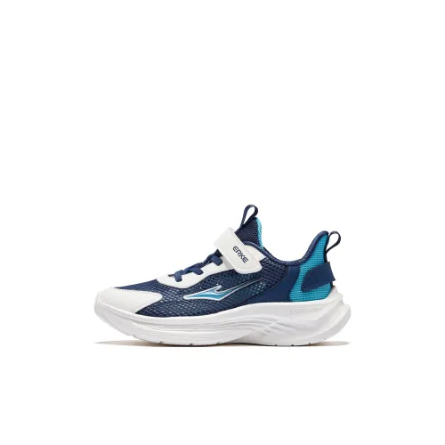 ERKE KIDS Беговые кроссовки Low Top Темно-синий/Французский Изумрудно-синий Kids