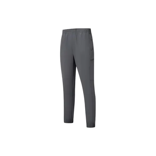 XTEP ZONGXUNXILIE Вязаные тренировочные брюки Мужские Белка Серый