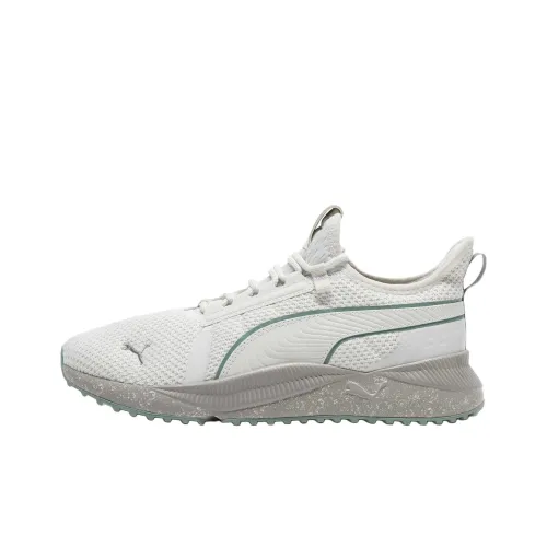PUMA Pacer Future Slip-resistant Abrasion-resistant Low Top Casual Running Shoes Men's Ecru PUMA Pacer Future Противоскользящий Устойчивый к истиранию Низкий Топ Повседневные Беговые Кроссовки Мужские Экрю