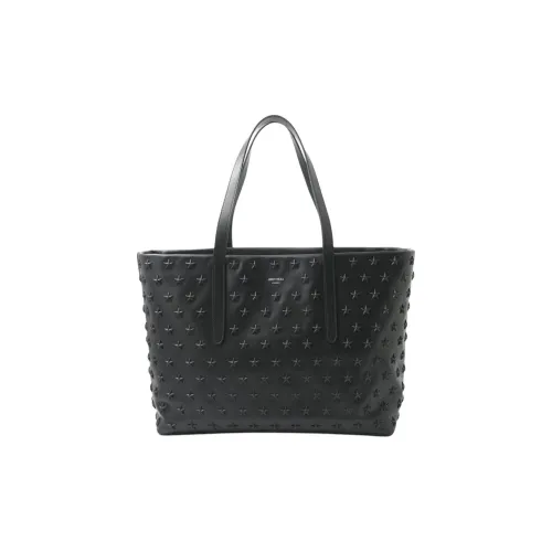 Jimmy Choo Сумка Tote из коровьей кожи сумка для покупок обычная мужская черная