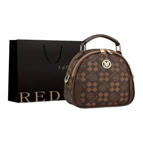 REDOO ПУ (полиуретан) Сумка через плечо Одно плечо Обычная Женская Кофе и Earthtone Экрю Кофе