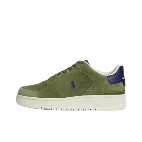 Polo Ralph Lauren Court Low Top Скейтборд Кроссовки Унисекс Зеленый