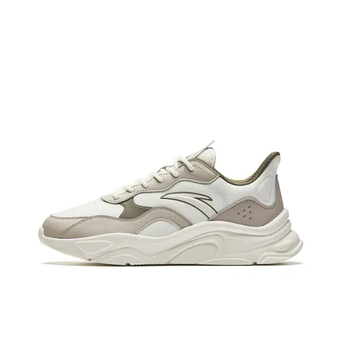 ANTA Life Collection Повседневный Низкий Топ Белый Зеленый Мужской