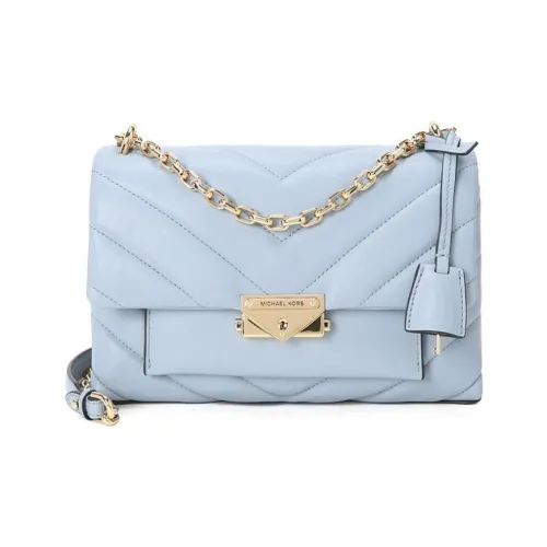 MICHAEL KORS Cece Sheepskin Сумка через плечо Средняя Женская Синяя