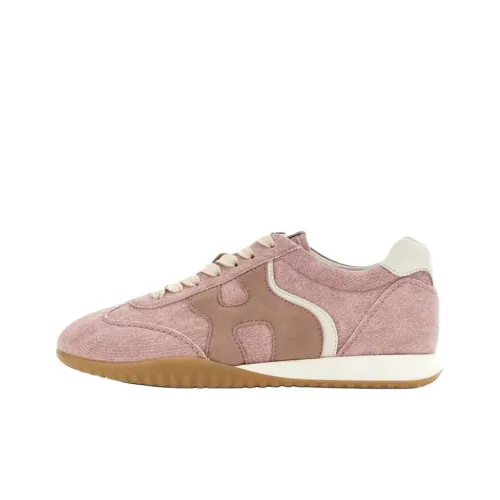 HOGAN OLYMPIA Низкий Топ Повседневная Обувь Женская Розовая