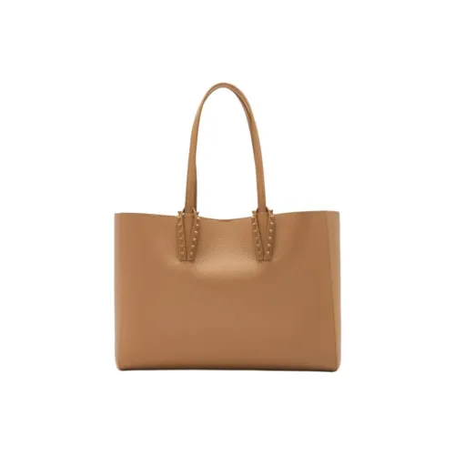 CL LUBOTING Телячья кожа Тоут Сумка Сумка для покупок Сумка на плечо Маленькая Женская Коричневая