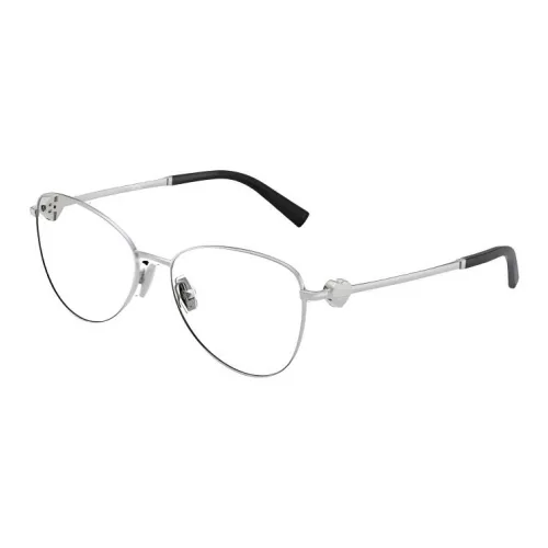 TIFFANY CO. Металл Нерегулярная форма Оправы для очков Женские Серебряные