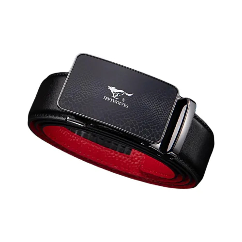 SEPTWOLVES Ремни из коровьей кожи мужские ширина 3,5 см