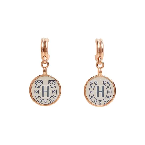 HERMES Эмаль Серьги Женские