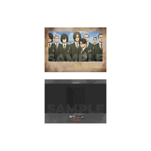 Muse Комикс Играть Society Атака титанов S4 The FINAL SEASON Эрен Йегер PHOTO Сцена TV Фотокарточки