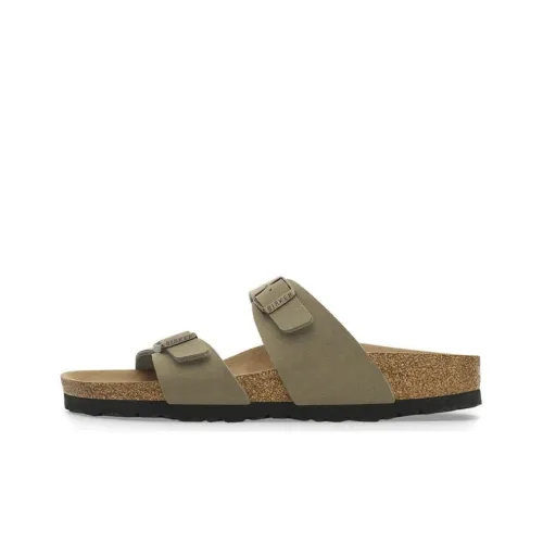 Birkenstock Sydney Slip-Resistant Слипоны Женские Зеленые Узкие