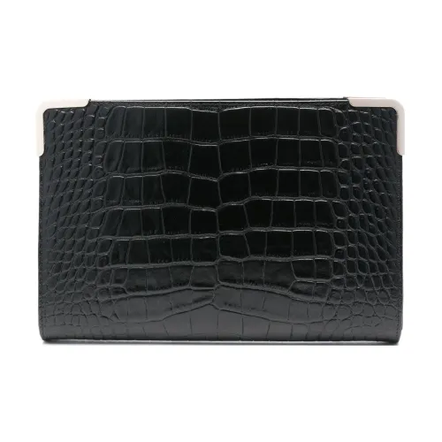 A.P.C Кожа Клатч Женские Черный