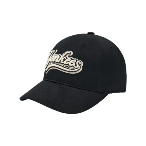 Бейсбольная кепка MLB Base Logo хлопок полиэстер унисекс черная