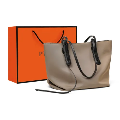 PT'SON Oxford Tote Bag Shopping Bag Shoulder Bag Large Women's Apricot PT'SON Оксфорд Сумка-тоут Сумка для покупок Сумка через плечо Большая Женская Абрикосовая