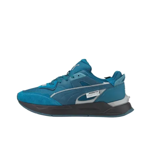 PUMA MAPF1 Противоскользящий Устойчивый к истиранию Низкий Топ Повседневные Беговые кроссовки Мужские Синие