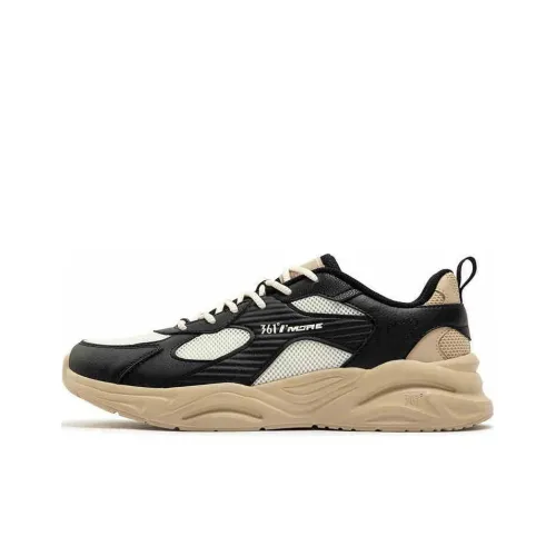 361° Противоскользящий устойчивый к истиранию низкий топ кэжуал мужской обсидиановый черный абрикосово-чайный коричневый